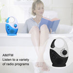 Radio portable étanche Sayin SY-950 petite radio AM/FM universelle pour personnes âgées, SY-950 bleu, SY-950 noir