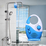 Radio portable étanche Sayin SY-950 petite radio AM/FM universelle pour personnes âgées, SY-950 bleu, SY-950 noir