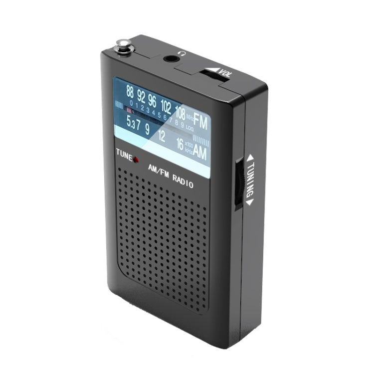 Radio à réglage de fréquence FM/AM R06 avec antenne, radio rétro de poche, R06