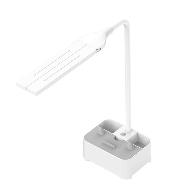 TD6 Support de téléphone portable pour étudiant, porte-stylo, lampe de bureau USB de protection oculaire, blanc, rose, vert