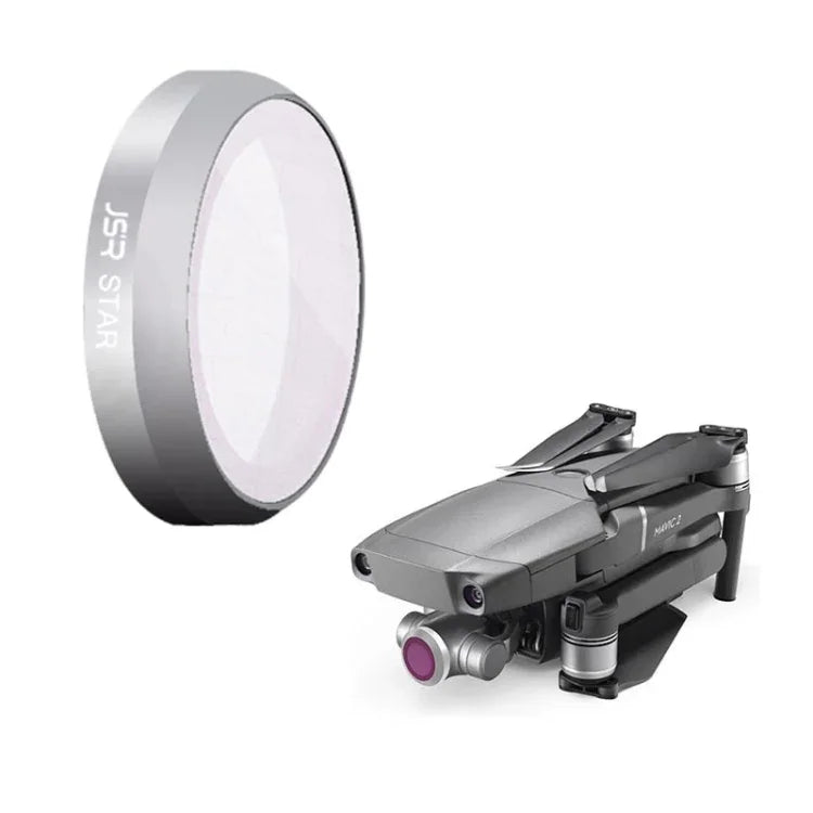 Accessoires de filtres zoom JSR pour DJI Mavic 2, spécifications : MCUV, CPL, ND4, ND8, ND16, ND32, Star, CPL/ND8/ND16, ND4/ND8/ND16/ND32, UV/CPL/ND4/ND8/ND16, Star/CPL/ND4/ND8/ND16/ND32