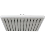 Pomme de douche supérieure carrée de 8 pouces avec galvanoplastie, 8 pouces