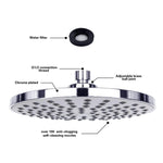 Pomme de douche ronde de 8 pouces, 8 pouces