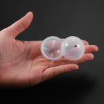 Moule en silicone sphérique pour époxy cristal, bijoux faits à la main, 20 pièces de 20 mm, 20 pièces de 30 mm, 10 pièces de 40 mm, 4 pièces de 50 mm, 4 pièces de 60 mm