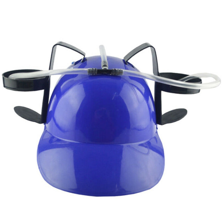 Chapeau de bière paresseux Casque de boisson de fête d'anniversaire en plein air, Casque de boisson (rouge), Casque de boisson (bleu), Casque de boisson (rose), Casque de boisson (jaune)