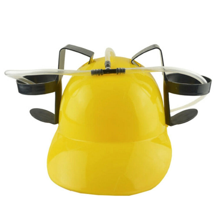 Chapeau de bière paresseux Casque de boisson de fête d'anniversaire en plein air, Casque de boisson (rouge), Casque de boisson (bleu), Casque de boisson (rose), Casque de boisson (jaune)