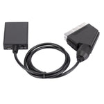 Convertisseur HDMI vers Scart adaptateur vidéo HD 1080p, HDMI vers SCART 1080P