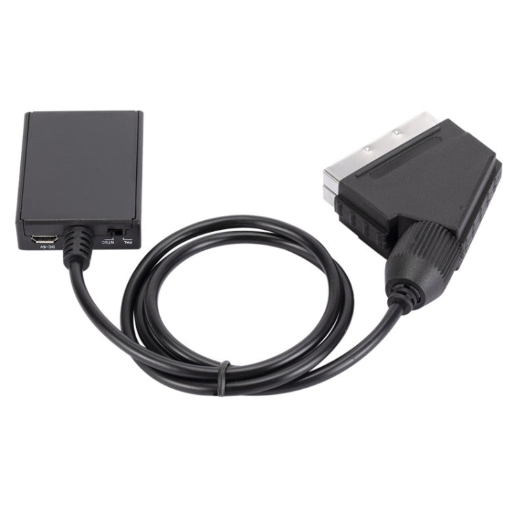 Convertisseur HDMI vers Scart adaptateur vidéo HD 1080p, HDMI vers SCART 1080P
