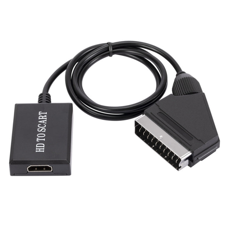 Convertisseur HDMI vers Scart adaptateur vidéo HD 1080p, HDMI vers SCART 1080P