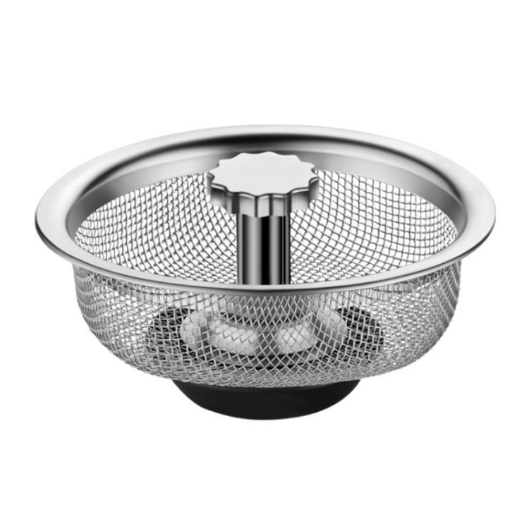 Filtre anti-encrassement en acier inoxydable pour évier de cuisine, livraison avec poignée de style aléatoire, filtre à maille dense