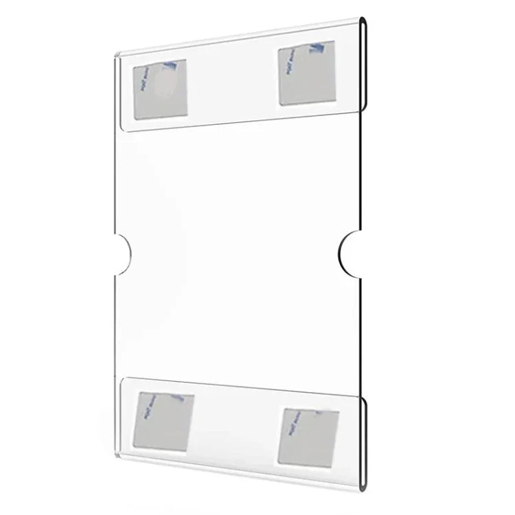 2 PCS Support Mural en Acrylique 4x6 Pouces pour Panneau, Cadre Photo Mural