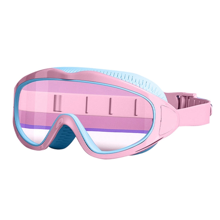 Lunettes de Natation Enfants Anti-buée Cadre Large Confortable, Macaron, Bleu Marée Basse, Orange Citrouille, Blanc Lait, Bleu Lac Glacé, Rose Bleu, Bleu Lac Électroplaqué, Blanc Lait Électroplaqué, Rose Lait Électroplaqué