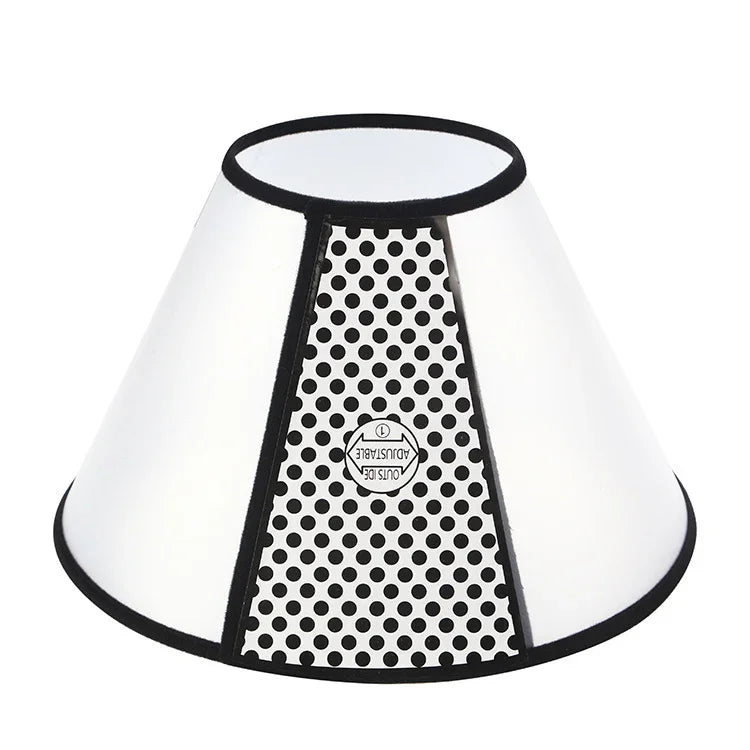 Casque de protection pour animaux de compagnie Collier anti-morsure pour chats et chiens après une intervention esthétique et une opération, Taille : N°7/8cm, N°7, N°6, N°5, N°4, N°3