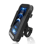 Sac étanche pour vélo, support transparent pour téléphone à rabat pour moto, support transparent pour vélo à rabat