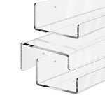 Étagère murale en acrylique pour maison, cuisine, bureau, livres, étagère en acrylique 30x10x6cm, étagère en acrylique 40x10x6cm