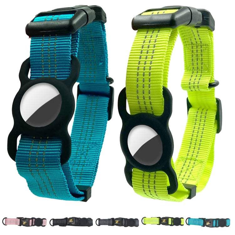 Collier de protection pour dispositif GPS pour chien PUGGA GG1002 en polyester, tailles M, L