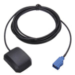 2PCS Antenne de Navigation GPS DVD Voiture Amplificateur Interface FAKRA-C, Base en Plastique