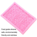 Moule en silicone plissé pour gâteau en fondant de qualité alimentaire, outil de décoration de gâteau, CC562