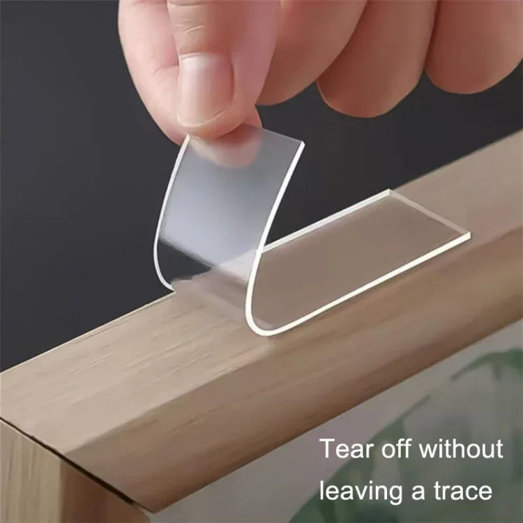 Autocollant transparent sans trace, ruban double-face fort adhésif, 10 boîtes