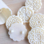 2 PCS Moule à Pâtisserie Rond Pressé à la Main pour la Fête de la Lune Outils de Cuisson, Modèle :, 10, 24, 25, 26, 28, 29, 30, 31, 33, 35, 36, 37, 41, 42, 21