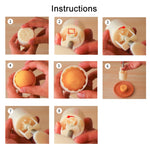 2 PCS Moule à Pâtisserie Rond Pressé à la Main pour la Fête de la Lune Outils de Cuisson, Modèle :, 10, 24, 25, 26, 28, 29, 30, 31, 33, 35, 36, 37, 41, 42, 21