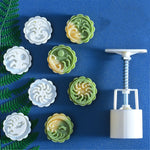 2 PCS Moule à Pâtisserie Rond Pressé à la Main pour la Fête de la Lune Outils de Cuisson, Modèle :, 10, 24, 25, 26, 28, 29, 30, 31, 33, 35, 36, 37, 41, 42, 21