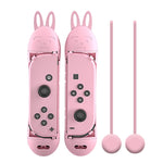 Manette de jeu en forme de corde à sauter pour Switch JOY-CON, pour Switch JOY-CON rose, pour Switch JOY-CON vert et bleu, pour Switch JOY-CON rouge et bleu