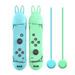 Manette de jeu en forme de corde à sauter pour Switch JOY-CON, pour Switch JOY-CON rose, pour Switch JOY-CON vert et bleu, pour Switch JOY-CON rouge et bleu