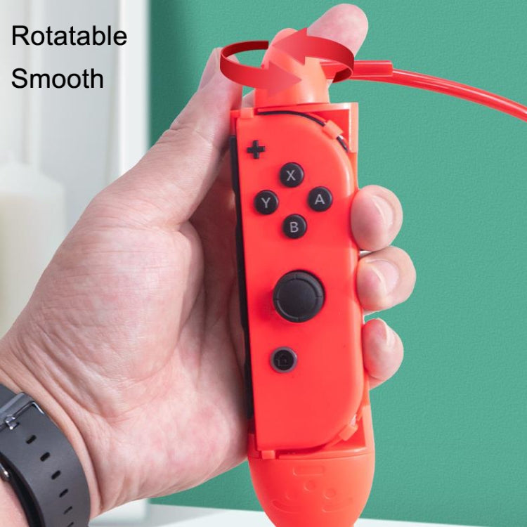 Manette de jeu en forme de corde à sauter pour Switch JOY-CON, pour Switch JOY-CON rose, pour Switch JOY-CON vert et bleu, pour Switch JOY-CON rouge et bleu