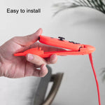 Manette de jeu en forme de corde à sauter pour Switch JOY-CON, pour Switch JOY-CON rose, pour Switch JOY-CON vert et bleu, pour Switch JOY-CON rouge et bleu