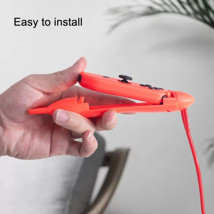 Manette de jeu en forme de corde à sauter pour Switch JOY-CON, pour Switch JOY-CON rose, pour Switch JOY-CON vert et bleu, pour Switch JOY-CON rouge et bleu