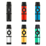 Kazoo professionnel en métal à tonalité réglable, Kazoo tonalité (Argent), Kazoo tonalité (Or), Kazoo tonalité (Vert)