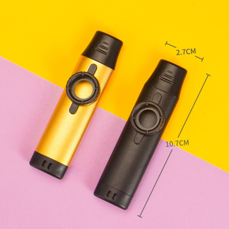 Kazoo professionnel en métal à tonalité réglable, Kazoo tonalité (Argent), Kazoo tonalité (Or), Kazoo tonalité (Vert)