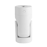 Humidificateur rotatif coloré de veilleuse enfichable USB L09, blanc, rose, noir