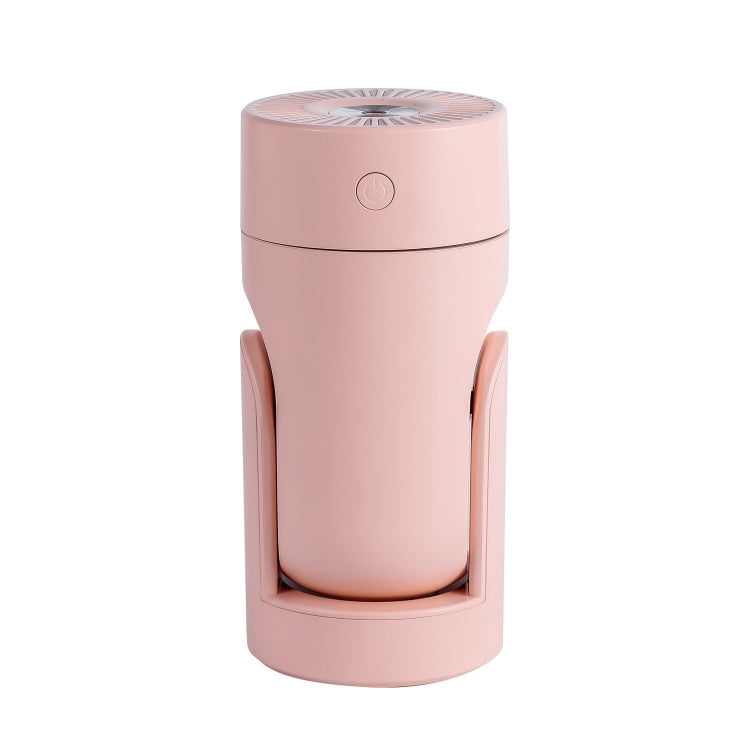 Humidificateur rotatif coloré de veilleuse enfichable USB L09, blanc, rose, noir