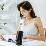 Humidificateur rotatif coloré de veilleuse enfichable USB L09, blanc, rose, noir