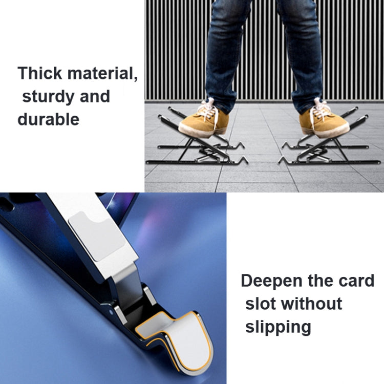 Support de radiateur pour ordinateur portable, base de refroidissement repliable, style : double ventilateur, quatre ventilateurs.