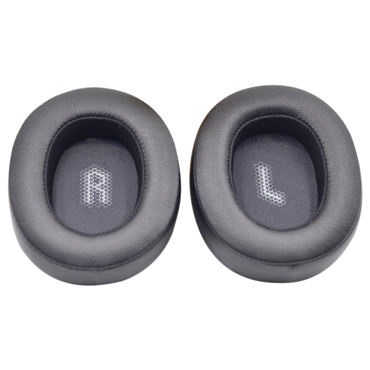 2 protections d'écouteurs en mousse pour JBL E55BT, Couleur : Sans LR, Noir, Bleu, Gris, Rouge, Vert, Gris, Sans LR, Velours épaissi, Filet de football épaissi