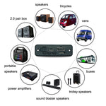 Module décodeur Bluetooth JQ-D102BT avec amplificateur enregistrement d'appels MP3, JQ-D102BT