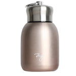 Tasse Cadeau Grand Ventre en Acier Inoxydable 304 de 280 ml avec Isolation Sous Vide et Poignée, Noir, Or, Vert, Argent, Or Rose
