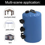 Sac de lestage multifonctionnel coupe-vent pour tente, remplissable avec de l'eau et du sable, Tailles : 18x28cm, 18x40cm, 24x34cm, 24x45cm