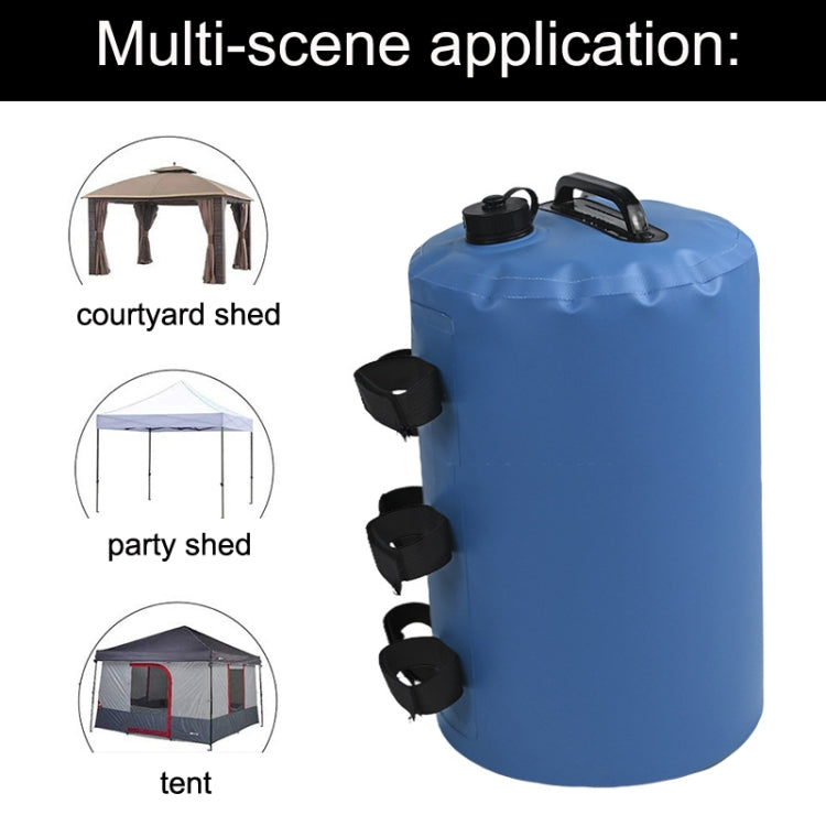 Sac de lestage multifonctionnel coupe-vent pour tente, remplissable avec de l'eau et du sable, Tailles : 18x28cm, 18x40cm, 24x34cm, 24x45cm