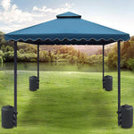 Sac de lestage multifonctionnel coupe-vent pour tente, remplissable avec de l'eau et du sable, Tailles : 18x28cm, 18x40cm, 24x34cm, 24x45cm