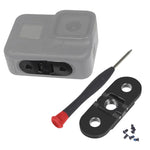 Base de rechange magnétique pliable en métal pour GoPro HERO13 Black/HERO12 Black/HERO11 Black