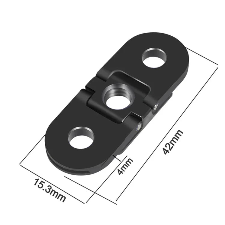 Base de rechange magnétique pliable en métal pour GoPro HERO13 Black/HERO12 Black/HERO11 Black