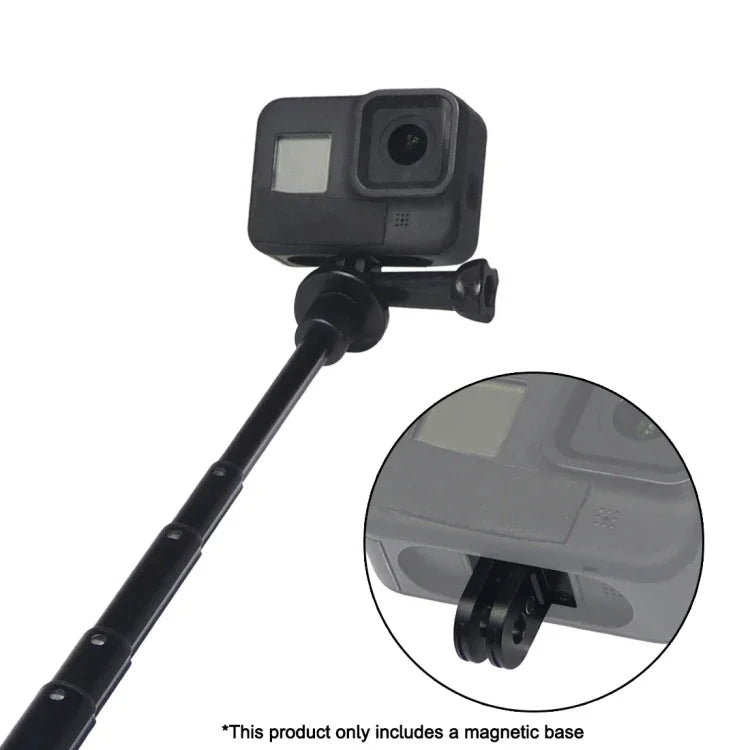 Base de rechange magnétique pliable en métal pour GoPro HERO13 Black/HERO12 Black/HERO11 Black
