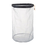 LUCKSTONE WSD2005020 Sac de rangement en maille légère, Taille : S (Gris Bleu), M (Gris Orange), L (Gris Vert), XL (Gris Bleu), XXL (Gris Noir), S (Noir Bleu), M (Noir Orange), L (Noir Vert), XL (Noir Bleu), XXL (Noir Noir)