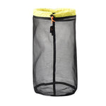 LUCKSTONE WSD2005020 Sac de rangement en maille légère, Taille : S (Gris Bleu), M (Gris Orange), L (Gris Vert), XL (Gris Bleu), XXL (Gris Noir), S (Noir Bleu), M (Noir Orange), L (Noir Vert), XL (Noir Bleu), XXL (Noir Noir)