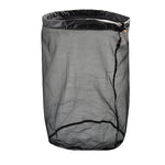 LUCKSTONE WSD2005020 Sac de rangement en maille légère, Taille : S (Gris Bleu), M (Gris Orange), L (Gris Vert), XL (Gris Bleu), XXL (Gris Noir), S (Noir Bleu), M (Noir Orange), L (Noir Vert), XL (Noir Bleu), XXL (Noir Noir)