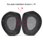 2 PCS Earpad for Sennheiser HDR RS165 RS175 RS185 RS195,Style:, Frog Leather Earmuff, Velvet Cloth Earmuff, Protein Leather Earmuff, Lambskin Earmuff, Football Net Earmuff